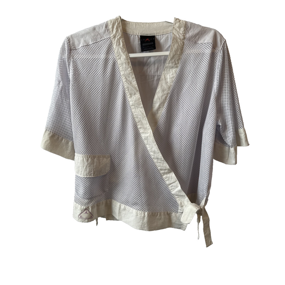 Jordan Women's M‎ 23 Engineered Lifestyle Top Mesh Oversized Cropped Crossover